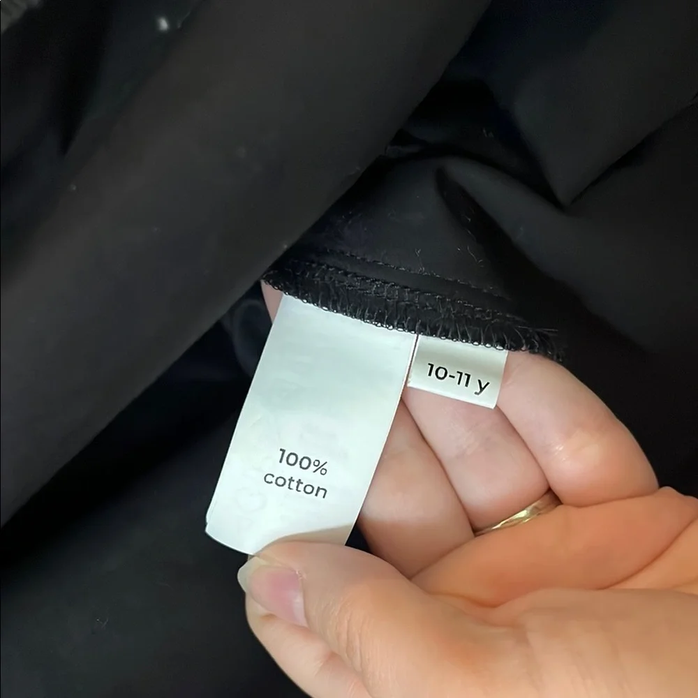 Nikolia Black Puff Sleeve Zip-Up Top - Picture 8 of 8